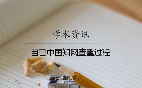 自己中國(guó)學(xué)術(shù)查重過(guò)程